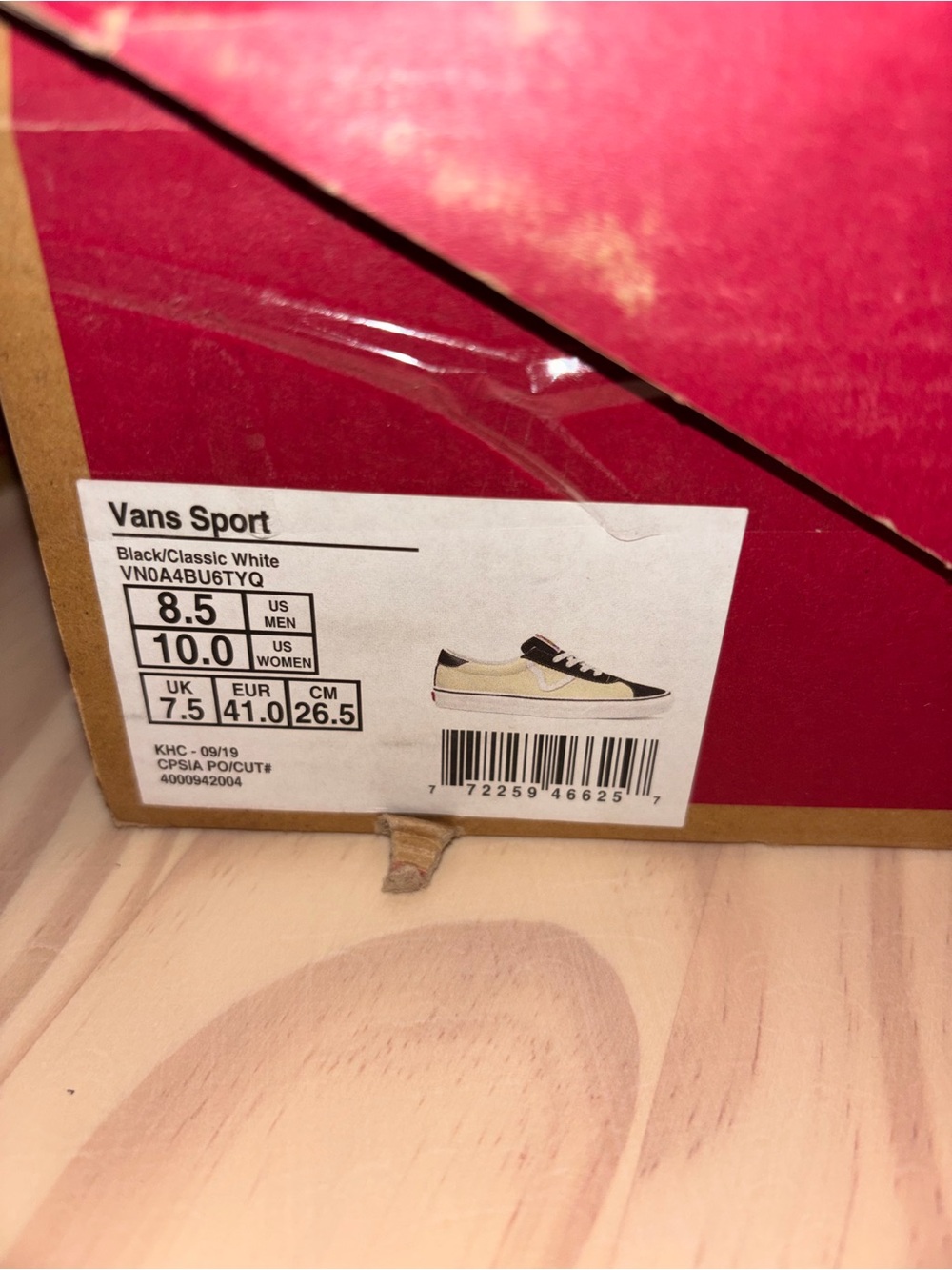 Vans Sport sz 8.5 Men’s 10.0 Woman - Picture 12 of 12